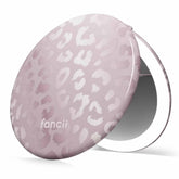 Fancii Taylor closed Cosmic Leopard compact, stylish portable mirror benefit: easy travel