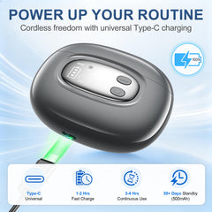 FANGLEI LED light illuminating nail edge for safer, accurate cutting benefit