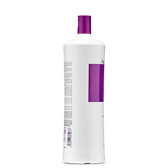 Fanola No Yellow foam on blonde hair demonstrates toning action benefit
