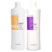 Fanola front packaging showing anti-yellow duo and clear benefit