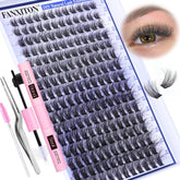FANXITON front packaging showing full 288pcs kit and included bond for quick at-home use