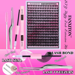 FANXITON tweezers and adhesive detail for precise, secure placement