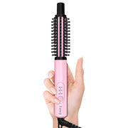 FARERY front view of mini thermal brush showing compact design and brand