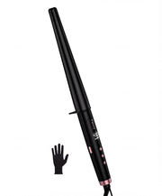 Farery front view of tapered wand showing full length and shape for efficient styling