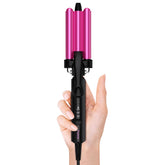 FARERY front view of mini 3-barrel waver showing compact design and barrels for portability and volume