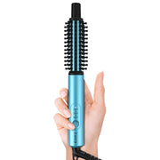 FARERY mini thermal brush front view showing compact design and ergonomic grip