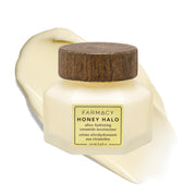 Farmacy Honey Halo front jar showing label and clean design for confident hydration