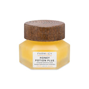 Farmacy jar front view showing label and 50g size for clear product identification and trust