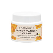 Farmacy front jar showing product and clean packaging benefit