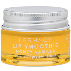Farmacy front packaging showing honey vanilla balm and glossy benefit