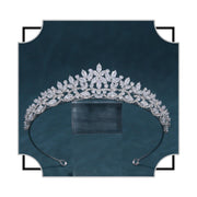 FASNAHOK front view showing floral crown and elegant sparkle