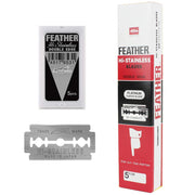 Feather front packaging 100 count showing quantity and brand benefits