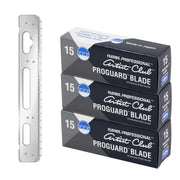 Feather ProGuard front packaging showing 3×15 refill pack and quick identification benefit