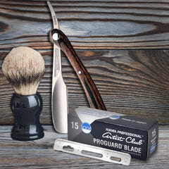 Feather ProGuard loaded in Artist Club handle demonstrating secure fit and control