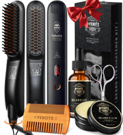FEBOTE front packaging showing full 5-in-1 beard kit and gift box benefit