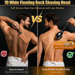 Fengmianji detachable long handle view demonstrating extended reach and control