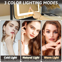 FENNIO close-up of touch controls for easy brightness and color adjustments