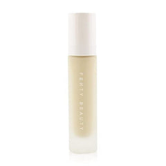 FENTY BEAUTY foundation bottle front view showing shade 150 and sleek packaging for easy use