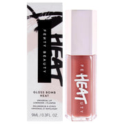 FENTY BEAUTY front tube showing Fussy Heat shade and glossy finish for easy identification