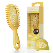 FHI Heat UNbrush Curl front view showing brush shape and grip benefit