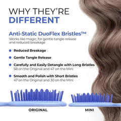 FHI Heat UNbrush Mini front view highlighting compact size for easy touch-ups