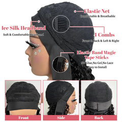 Fijiyolae side profile worn wig demonstrating secure fit and volume