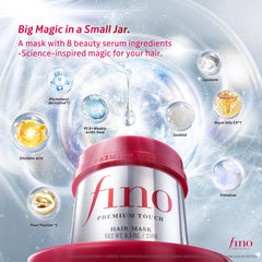 Fino pouring refill pouch into bottle demonstrating easy refill benefit