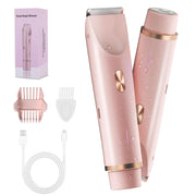 FIONOFY front view of trimmer showing ergonomic handle and controls for easy use
