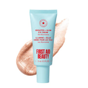 First Aid Beauty jar front view showing compact travel-friendly packaging benefit: easy daily use