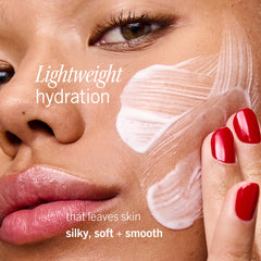 First Aid Beauty open cap dispensing moisturizer for controlled application