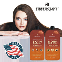 First Botany shampoo pump close-up demonstrating easy dispensing benefit