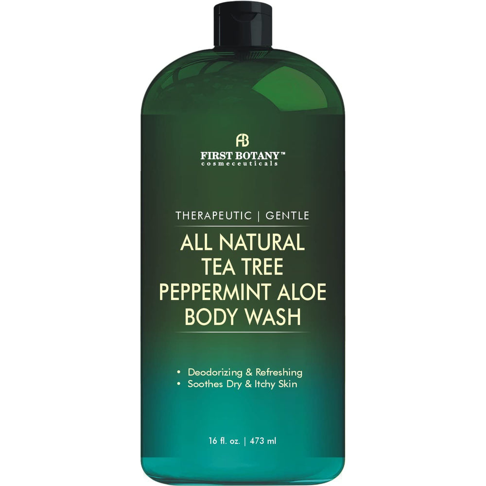 First Botany front bottle image showing clean label and 16 fl oz size benefit