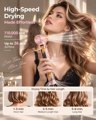FiTwiND round brush bristles detail for smooth volume and reduced frizz