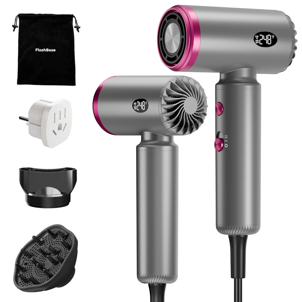 Flashbase front view showing compact travel dryer for fast drying