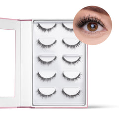 FlutterHabit Bestie close-up of lash cluster texture for natural blending benefit