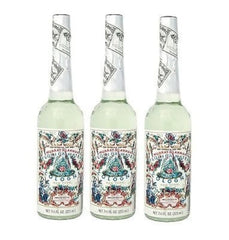 Flywrun Florida Water in use as a light spray on wrist, refreshing scent and subtle skin glow