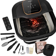 FOFOJÔY front view with control screen and easy remote for quick temperature changes