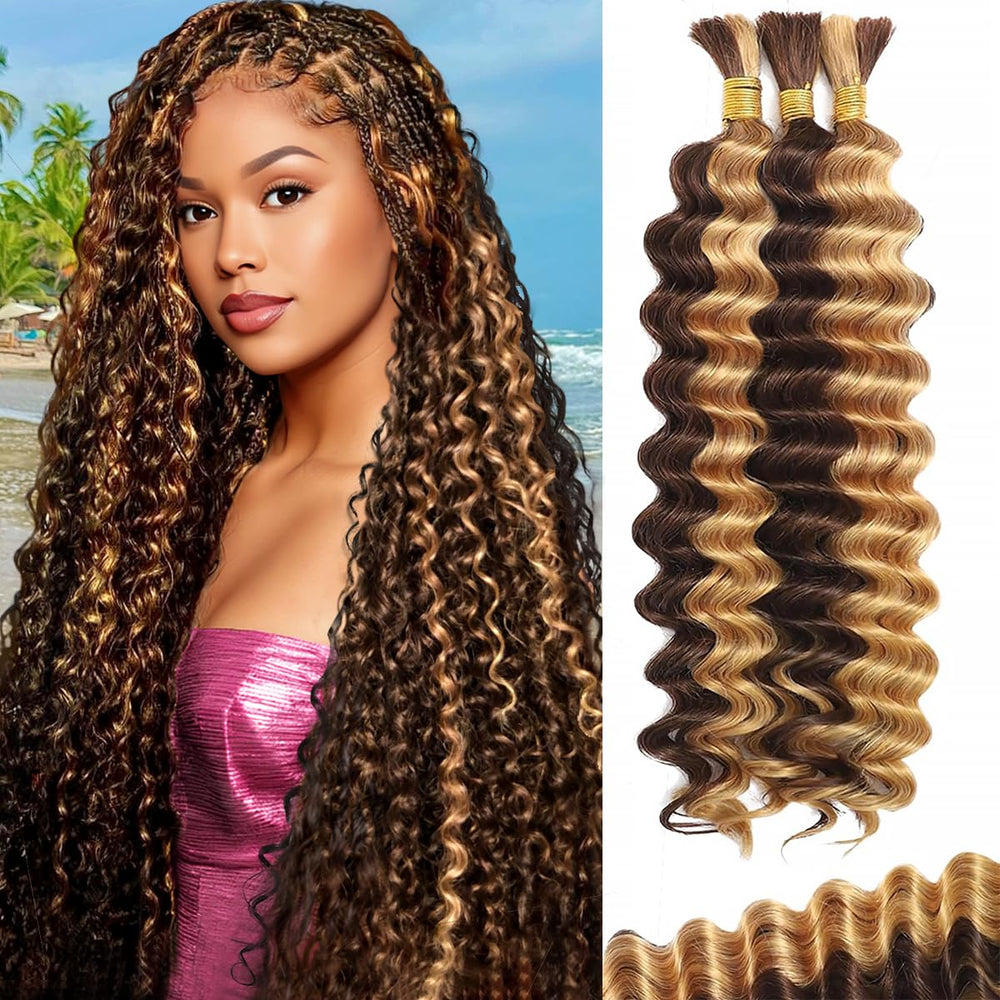 FONFUNY front packaging showing 4/27 balayage and three-bundle benefit