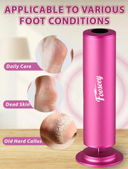 Fooseey aluminum head close-up for durable, steady exfoliation