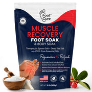 FOOT CURE front packaging showing jar and label, communicates clean natural formula