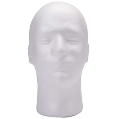 Foraineam close-up of foam texture and facial features for secure wig placement
