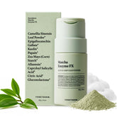 FORETDERM front packaging showing matcha powder cleanser benefits