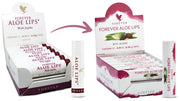 Forever Living Aloe Lips front packaging showing pack of 12 for reliable hydration