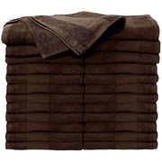 ForPro chocolate towels front packaging showing pack of 24 and professional durability