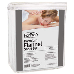 ForPro close-up of flannel texture showing soft brushed cotton for comfort