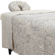 ForPro Island Natural front view showing complete 3-piece set for professional presentation