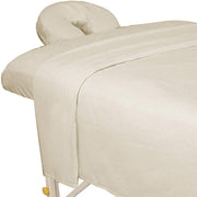 ForPro front view of natural flannel set showing contents and quality