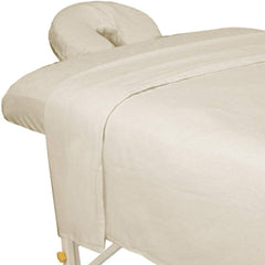 ForPro front view of natural flannel set showing contents and quality
