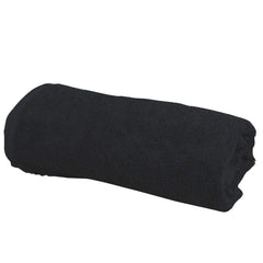 ForPro towel draped on salon chair showing stain resistance during services