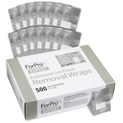 ForPro box front showing 500-count wraps for fast salon removal